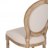 SILLA MEDALLON DE MADERA