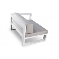SILLON MODULAR ALUMINIO CON BRAZO