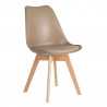 SILLA BEIGE POLIPROPILENO