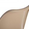 SILLA BEIGE POLIPROPILENO