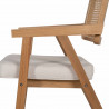 SILLA BRAZOS NATURAL MADERA / FIBRA