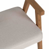 SILLA BRAZOS NATURAL MADERA / FIBRA