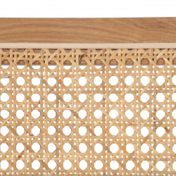 SILLA BRAZOS NATURAL MADERA / FIBRA