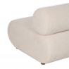 SILLÓN BLANCO ROTO MADERA DE ABEDUL