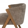 SILLA TAUPE MADERA DE ABEDUL SALÓN