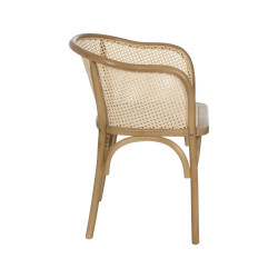 SILLA NATURAL MADERA-RATÁN