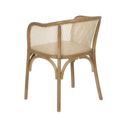 SILLA NATURAL MADERA-RATÁN