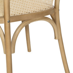 SILLA NATURAL MADERA-RATÁN