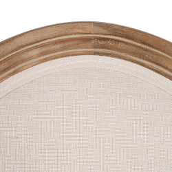 TABURETE NATURAL-BLANCO TEJIDO-MADERA