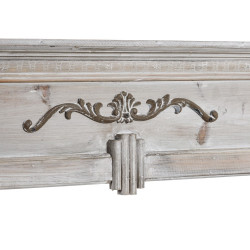 CHIMENEA DECORATIVA DE MADERA